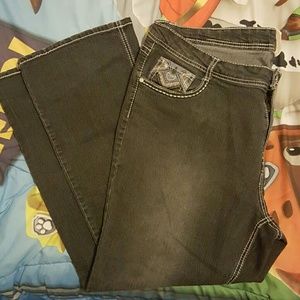Bejeweled jeans